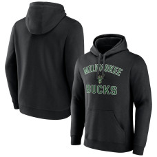 Black Fanatics Branded Victory Arch basketball Pullover Hoodie - Black