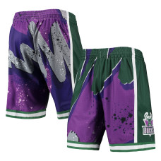 Milwaukee Bucks Mitchell & Ness Hardwood Classics 2000 Hyper Hoops Swingman basketball Shorts - Purple